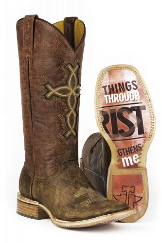 Tin Haul Ladies I BELIEVE Cowboy Boots